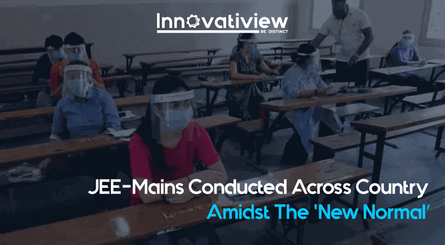 JEE-Mains Conducted Across Country Amidst The New Normal